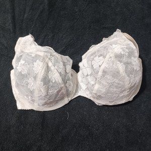NEW Wacoal Lace Ivory White Underwire Bra 34DD (sostén sujetador lencería)